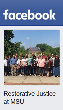 Screen shot of the Facebook group photo for Restorative Justice at MSU